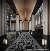 颇具标记性玻璃穹顶